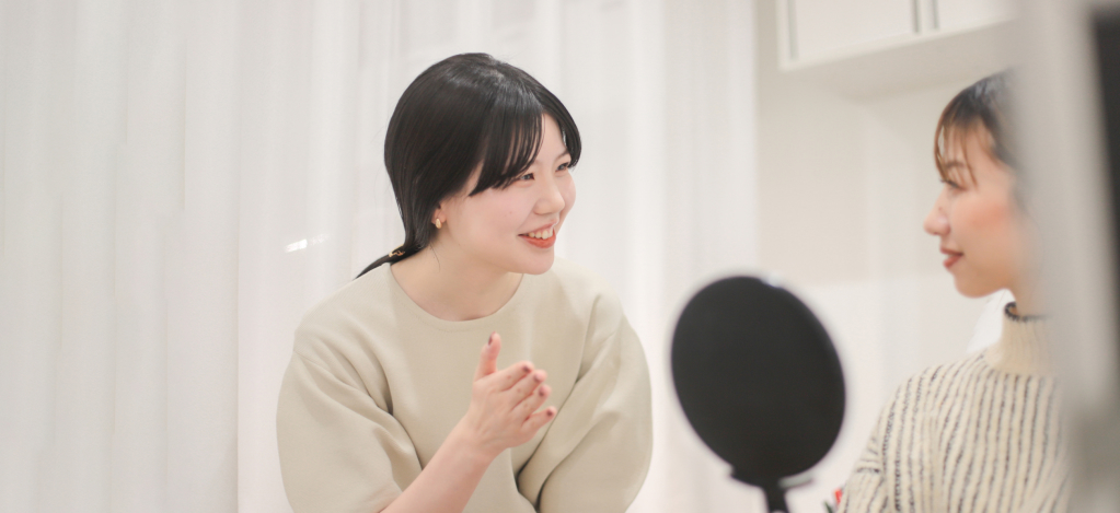hinaさんのインタビュー写真